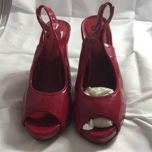 Patten-leather red heels❤️🔥‼️